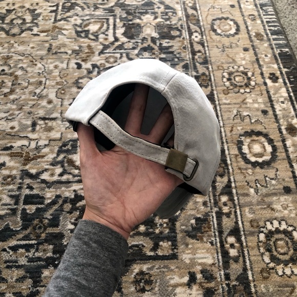 Love And Labels Grey Suede Cap - Picture 3 of 4